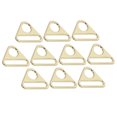 thumbnail image 4 of 10 Uds hebilla ajustable 38mm Material de aleación de Zinc accesorios de equipaje portátiles ligeros multiusos dorado claro, 4 of 14
