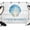 Ivory, variant on 7x5ft Photo Backdrop, Summer Marine Shell Soft Polyester Backdrop Curtains Photography Backdrops, Watercolor Ocean Shell Ombre Blue Brushed Background for Photoshoots Studio Video Portrait Parties