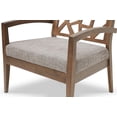 thumbnail image 4 of Baxton Studio Jennifer Modern Lounge Chair with "Gravel" Fabric Seat, 4 of 4
