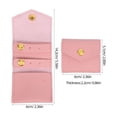 thumbnail image 2 of ELAYARD Estuche Enrollable Para De Viaje En Rosa Con De Presión Y Material PU Durable, 2 of 6