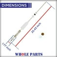 thumbnail image 6 of Whole Parts Washing Machine Replacement Suspension Rod Set for LG Washer, 6 of 9