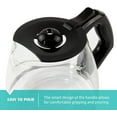 thumbnail image 3 of 12-Cup Replacement Carafe Compatible with Black and Decker Coffee Maker Model# CM1160B, CM1160W, 3 of 5