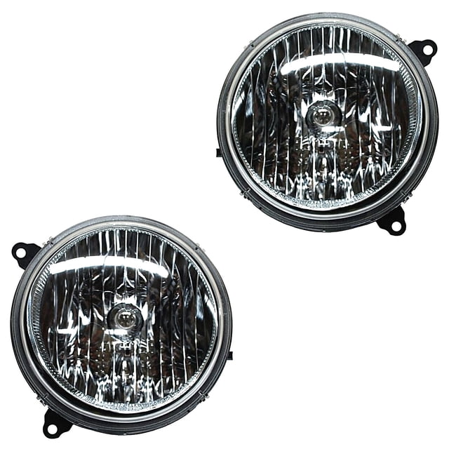Par de Faros Liberty 2005 A 2007 Jeep TYC .