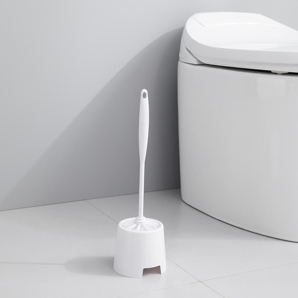 Grey Label Toilet Brush, compact design, white