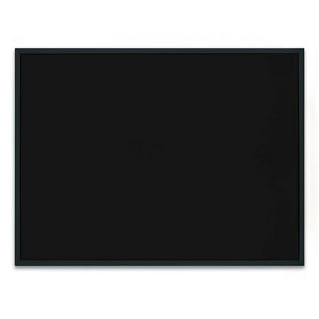 Black dry erase board 24' x 18' Black aluminum frame