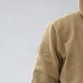 thumbnail image 5 of Dqueduo Men's Casual Sets, Solid Color Hooded Long Sleeve Hoodie with Drawstring Elastic Waist Shorts, Loose Oversized Two-Piece Hoodie and Shorts Set, 5 of 6