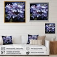 thumbnail image 4 of Designart "Whispers Of Nocturnal Lilac Blossoms" Lilacs Floater Framed Wall Art Prints, 4 of 5