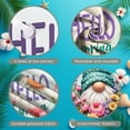 thumbnail image 4 of Green Polka Dot Spring Banner White Bearded Spring Display Pink Peony Yellow Daisy Floral Backdrop for Spring Party Garden Decoration Outdoor Event, 4 of 9
