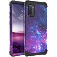 thumbnail image 1 of Galaxy Note 10 Plus Case, Note10+ Case, Heavy Duty 3 in 1 Rugged Shockproof Hybrid Hard PC Soft Rubber Bumper Protective Phone Cover for Samsung Galaxy Note 10 Plus 5G 6.8 inch, Space Nebula, 1 of 8