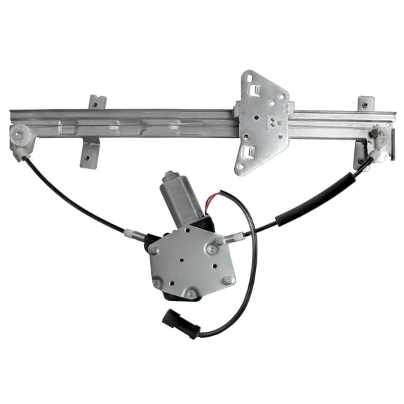 BOXI Rear Left Driver Side Power Window Regulator with Motor for Dodge Dakota Quad Cab 2000 2001 2002 2003 2004 / for Dodge Durango 1998 1999 2000 2001 2002 2003 | Replace 55256495AF