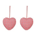 thumbnail image 1 of Specollect 4 Pcs Valentines Day Heart Pendant Red 3D Foam Hearts Wedding Party Decoration Romantic Ornament, 1 of 9