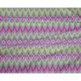 thumbnail image 4 of oneOone Tissu Polyester Lycra Chevron Imprimé Ikat Tissu de Couture BTY 56 Pouces de Large, 4 of 4
