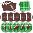 thumbnail image 1 of Set de artículos de fiesta con temática de fútbol de Oigco para 24 invitados, 1 of 7