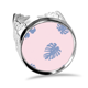 thumbnail image 1 of Plantas de polvo azul abstracto arte Anillo de compromiso de boda de amor ajustable Unbranded M, 1 of 3