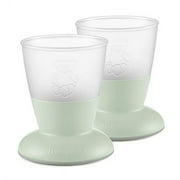 BABYBJRN Baby Cup2 Peice Pack, Powder Green