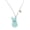 A4, variant on Glittering Bunny Rabbit Necklace Cute Colorful Easter Rabbit Pendant Necklace Spring Holiday Party Jewelry for Women
