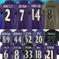 thumbnail image 2 of 8 Lamar Jackson Baltimores Raven Football Jersey Zay Flowers Kyle Hamilton Justin Tucker Roquan Smith Odell Beckham Jr Mark Andrews Rashod Bateman Marlon Humphrey, 2 of 7