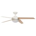 thumbnail image 2 of Hunter Fan Company Sonic 52 Inch Indoor Ceiling Fan with LED Light, White, 2 of 9