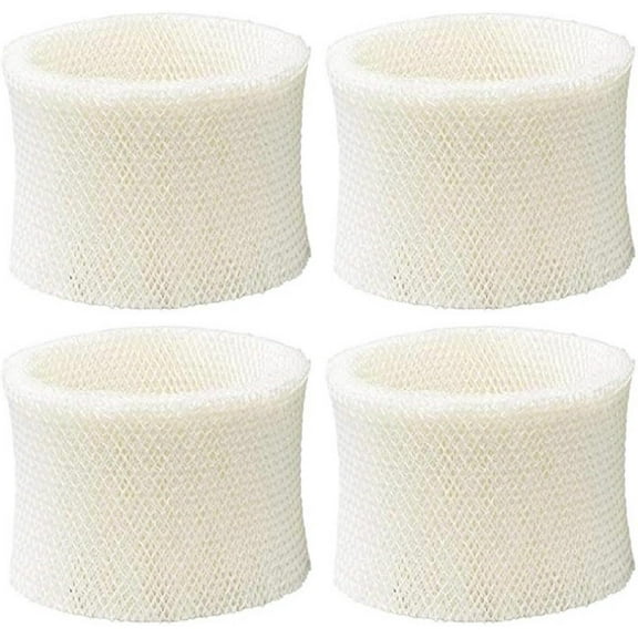 Nispira 4 Packs Holmes Type C Filter HWF65 HWF65PDQ-U Compatible Humidifier Wick Filter Replacement Fits HM1865, HM1895, SCM1866, SCM1895