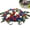 A, variant on Red White Blue Star Headstone Flower Saddle, Artificial Cemetery Memorial Arrangement, Patriotic Grave Decor with Stake for 250th Anniversary & Memorial Day