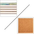 thumbnail image 4 of FMSHPON Nautical Photography Starfish Sailboat Dolphin Shell Blue Fishing Net Set of 8 Coaster for Drinks, Absorbent Ceramic Stone Coasters Cup Mat with Cork Base for Coffee Table Bar Decor, 4 of 4