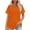 Orange, variant on Pink S WIZUTIZ Womens Tops up to 65% Off Casual Fluffy Cotton Linen Tee Crew Neck Athletic Solid Tshirts Vintage Ladies Shirts Retro Oversize Tops Blouse Flowy Cotton Blend Short Sleeve Tshirt T-shir