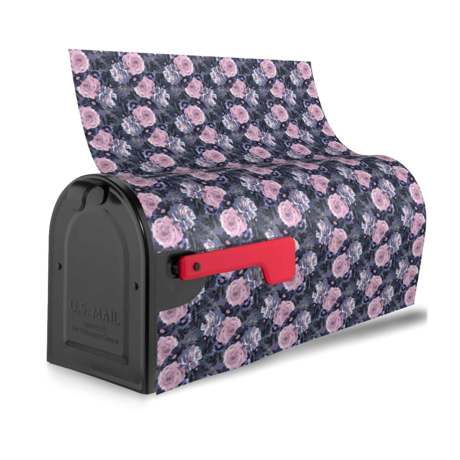 Xecao Flowers for Mailbox Cover with Magnetic Strips, Waterproof and Sunscreen, Adds a Decorative Touch to Your Garden Yard.