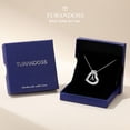 thumbnail image 7 of Turandoss Heart Initial Necklaces for Women Girls Dainty Hypoallergenic Cubic Zirconia Letter a-z Pendant Jewelry Mothers Day Birthday Teenage Girl Gifts for Little Girls Niece Sister, 7 of 7