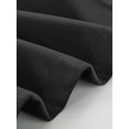 thumbnail image 2 of Modern Dutch Velvet Solid Color Blackout Curtains For Living Room And Dedroom Blackout Curtains 2 pcs, Black, W42 x L63 Inch, 2 of 5