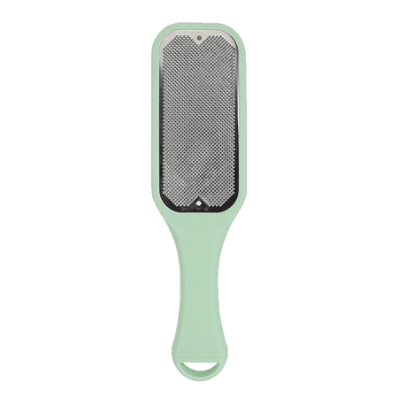 

FootFileFootRaspCallusRemover-FeetScraperToolExfoliator-FootCarePedicureGrater-FootScrubberDeadHardSkinandDryFeet-Dry&WetToeFeetPeel-ShaverStainlessSteelBlade green F53599
