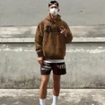 thumbnail image 4 of Sudaderas con capucha holgadas de moda Harajuku para hombre, sudaderas de otoño para hombre, oferta de bienvenida de lujo, divertidas, Y2k, vintage, años 90, ropa sencilla de invierno, 4 of 5