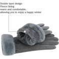thumbnail image 4 of Womens Winter Warm Touchscreen Texting Gloves with Thermal Fleece Lined, 4 of 5