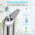 thumbnail image 4 of Automatic Soap Dispenser, 13.5oz/400ml Soap Dispenser, Touchless Hand Sanitizer Dispenser Electric, Motion Sensor Waterproof Pump for Bathroom Kitchen Dish Soap, Silver, 4 of 7