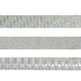 thumbnail image 3 of Wrapables Glitter and Shine Washi Tapes Decorative Masking Tapes (Set of 3), Silver Glitz and Glitter, 3 of 3