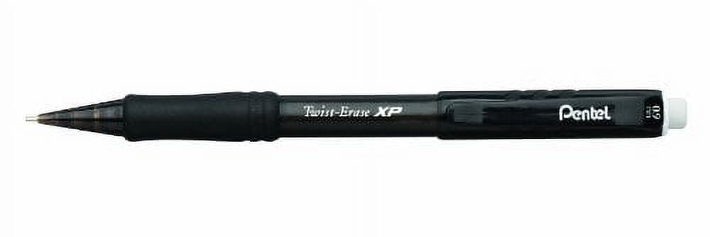 Twist-Erase EXPRESS Mechanical Pencil 0.9 mm, HB 2.5, Black Lead, Black Barrel, Dozen