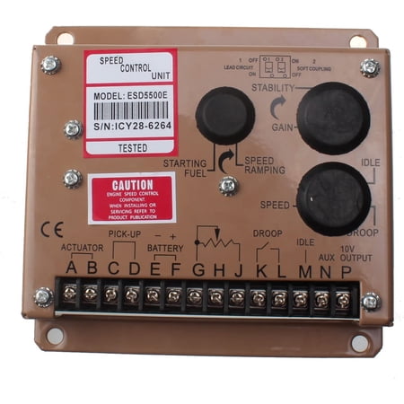 EHEparts Electronic Engine Speed Controller Governor ESD5500E Generator Genset
