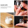 thumbnail image 4 of FUEENIRVA Transparent Glass Cup Latte Cup Glass Seasoning Friends Coffee Shop Use 1 Pc, 4 of 6