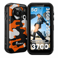 thumbnail image 1 of Celular Rugged FOSSiBOT F116 Pro 5G 12GB RAM 256GB Naranja Camuflaje Cámara de Acción 4K, 1 of 7