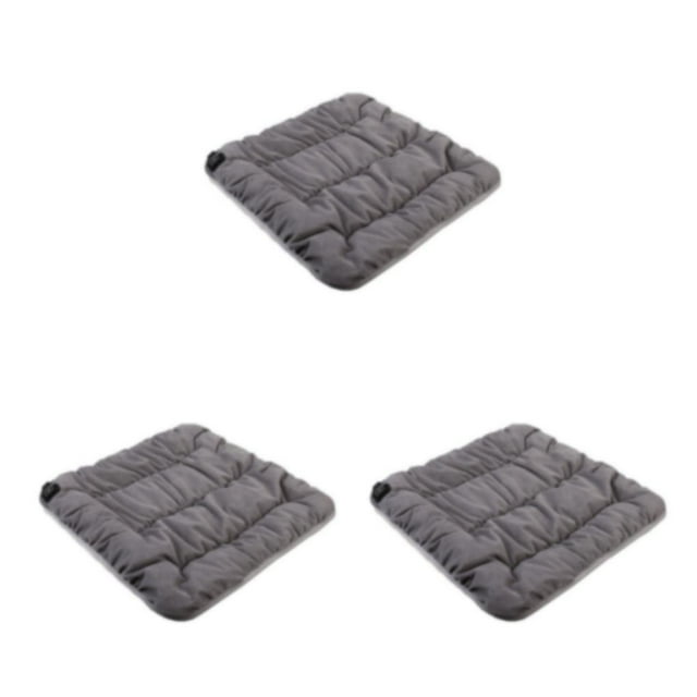 maskred Rechargeable Heated Seat Cushion For Dining Chairs And Recliners For Heat grey 445*45*3.5CM 3Set