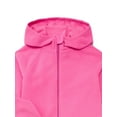 thumbnail image 2 of Wonder Nation Girls Fleece Hooded Jacket and Wide Leg Pants Set, 2-Piece, Sizes 4-18, 2 of 3