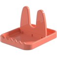 thumbnail image 1 of Spoon Rack Kitchen Foldable Pot Lid Rack Spoon Rack Cutlery Storage Rack Suitable for Fork Spatula Rack Pot Lid Rack Cutlery Storage Rack(Color: Pink), 1 of 5