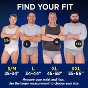 TENA Men Adult Incontinence Underwear Maximum, XXLarge, 56 count (Waist size 55in-66in)