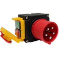 thumbnail image 1 of DZ08-3 400V switch/plug combination with emergency stop and phase inverter - same as KOA7, 1 of 5