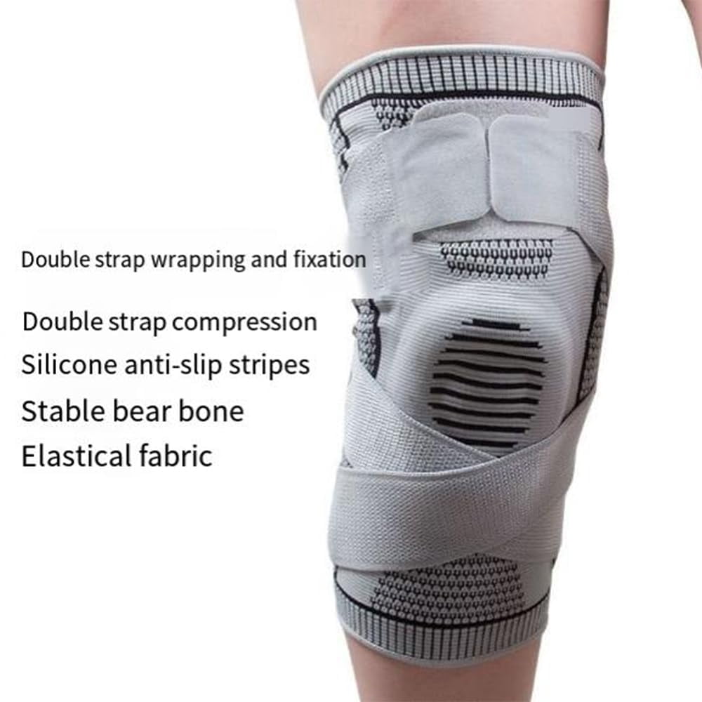 Motion Max Knee Pro Brace, Bone-on-Bone Support, Adjustable Non-Slip Straps