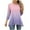 Pink, variant on Ahuyic Womens Plus Size Top, Casual 3/4 Sleeve Blouse For Autumns And Winter, Womens Fashion Printed T-shirt 3/4 Sleeves Blouse Round Neck Casual