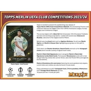2023-24 Topps UEFA Club Competitions Merlin Chrome Soccer Hobby Box