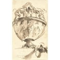 thumbnail image 2 of Giovanni Battista Piranesi 16x24 Black Ornate Framed Double Matted Museum Art Print Titled: A Fantastic Vase (1746-1747), 2 of 5
