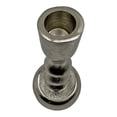 thumbnail image 3 of Bergamo Art 7 Inch Decorative Handmade Aluminum Modern Candle holder Set of 2, 3 of 5
