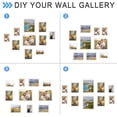 thumbnail image 4 of Marcos de fotos Rexllon, collage de fotos, decoración de pared, 10 unidades, 4 of 7