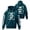 Dark Green, variant on Toddler Boys Hoodie Kids Graphic Soft Pullover With Prints Casual Outfits Fall Winter Sweatshirt Clothes Size 2-3T